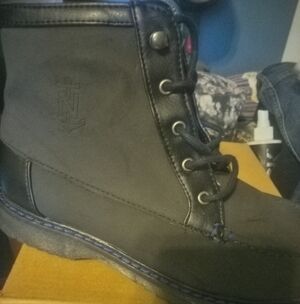 Nautica Black Kids Boots
